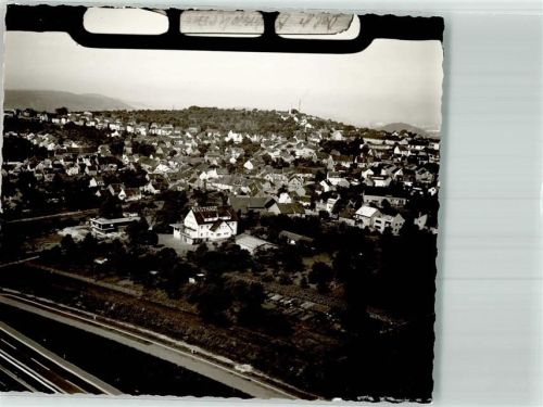 Bischmisheim Panorama des Ortes Foto Original aus Archiv eines Ansichtskartenverlages Ort handschriftlich