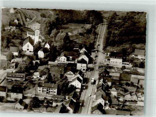 Untereschbach Fliegeraufnahme des Ortes mit St. Mariä Himmelfahrt Ort lt. Recherche