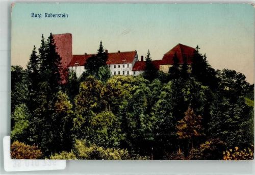 Belzig 1912 Burg Rabenstein