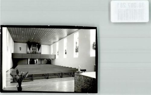 Rötenbach Inneres der Pfarrkirche St. Leodegar Kirchenorgel Foto Original aus Archiv eines Ansichtskartenverlags Ort handschriftlich