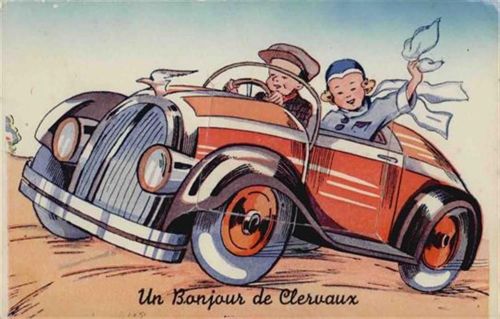 Clerf Clervaux (Luxemburg) Leporello, Auto II