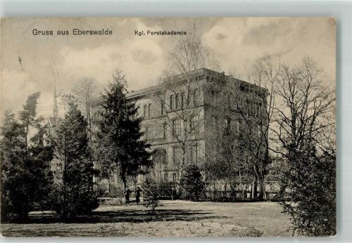 Eberswalde 1911 Kgl. Forstakademie