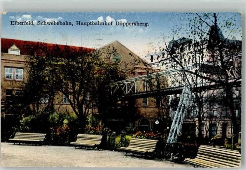 Elberfeld Schwebebahn Hauptbahnhof Döppersberg