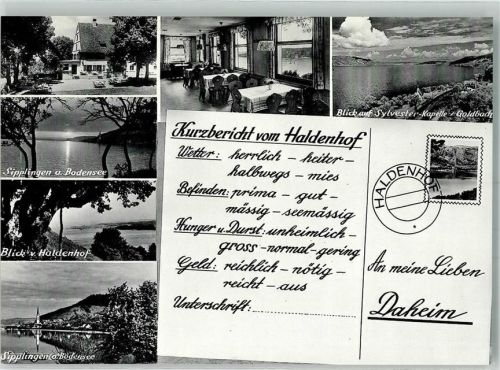 Bonndorf Gasthaus Haldenhof Sipplingen Sylvesterkapelle