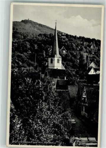 64665 W6146 Alsbach - mit Ev. Kirche und dem Melibokus Verlag Wilhelm Gerling Nr. 4947