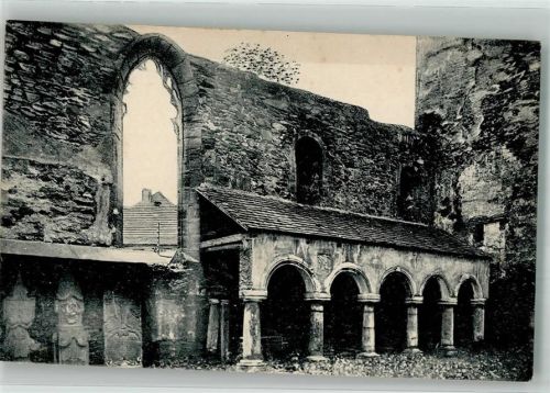 Weida Wieden- Kirche Ruine Kreuzgang