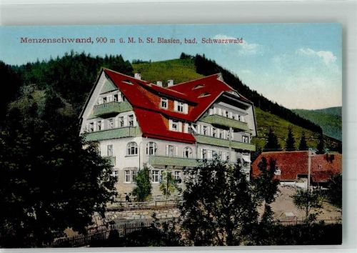 Menzenschwand Sanatorium Erholungsheim Menzenschwand