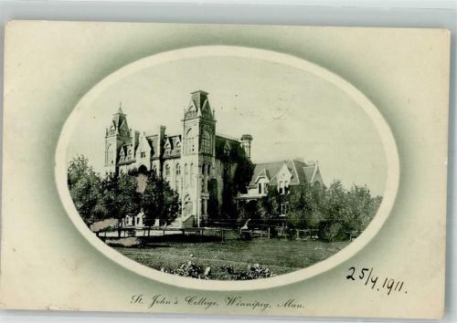 Winnipeg 1911 Kirche St. Johns