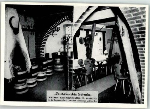 Wirtheim Gasthaus Landsknechts Schenke Gaststube