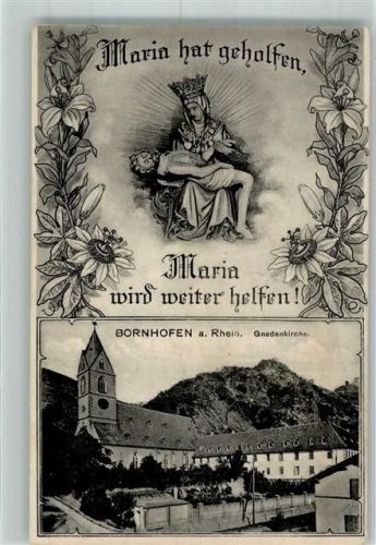 Kamp-Bornhofen 1922 Gnadenkirche mit Gandenbild Verlag Louis Glaser 15455