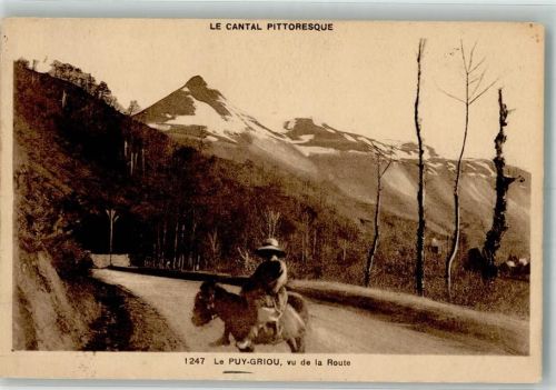 Laveissiere Puy Griou Tracht Esel