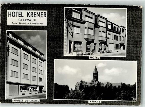 Clerf 1966 Hotel Kremer Kirche