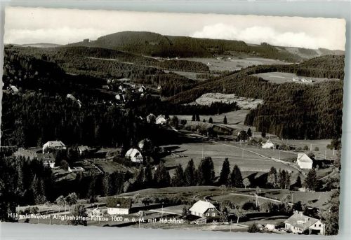 Falkau Panorama des Ortes mit Hochfirst