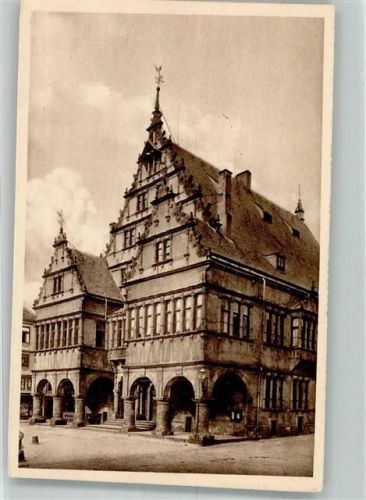 Paderborn 1935 Bild 15 Rathaus Reichswinterhilfe-Lotterie