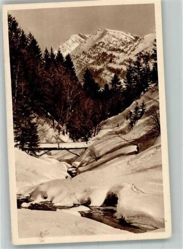 Oberstaufen 1935 Bild 30 Rindalphorn Fotograf Roeßler Reichswinterhilfe-Lotterie