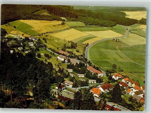 Mauloff 1978 Fliegeraufnahme Ev. Familienferiendorf