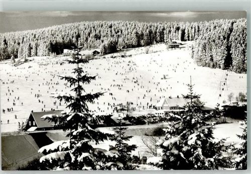 Willingen Winter Skihang und Lift am Ritzhagen