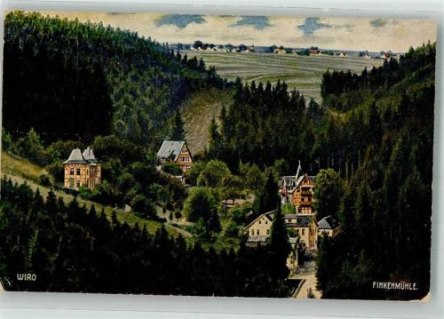 Mellenbach-Glasbach Sanatorium Finkemühle Schwarzburg WIRO