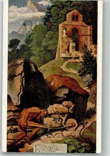 Bischof und Teufel Ackermann's Kunstverlag Nr. 2769