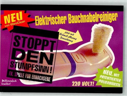 Humor Elektr. Bauchnabelreiniger