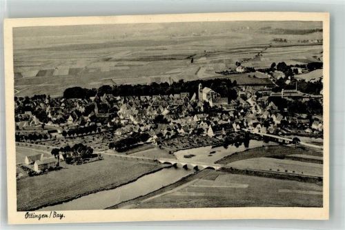 Oettingen Fliegeraufnahme Brücke