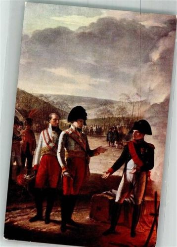 sign. Prudon Nach der Schlacht bei Austerlitz