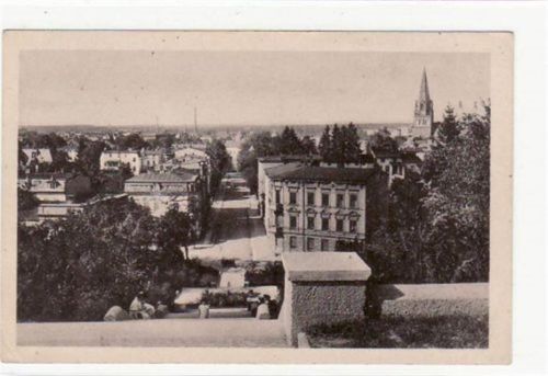 Eberswalde Waldstadt Eberswalde. Abgebildet ist der Blick von der Bismarcktreppe. Postalisch nicht befördert. Gute Erhaltung.