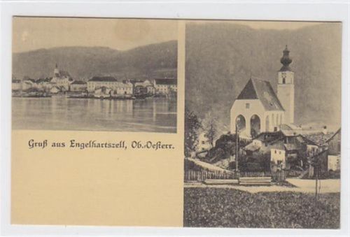 Engelhartszell Kirche, nicht gelaufen, leicht fleckig, sonst gut erhalten.