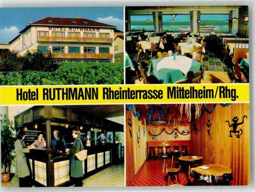 Mittelheim Hotel Ruthmann Rheinterrasse