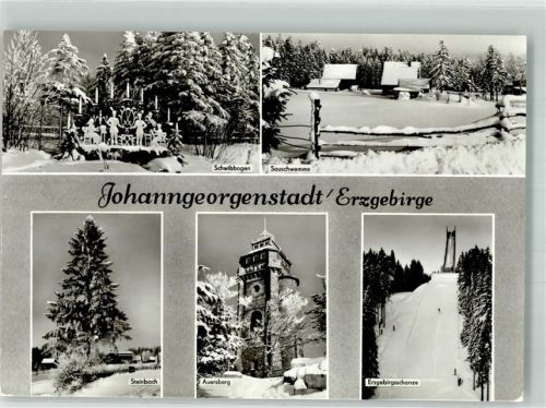 Johanngeorgenstadt Erzgebirgschanze Steinbach
