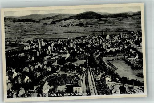 Cham Fliegeraufnahme Feigeg. d. R.L.M. Nr. 23694/eJ/AG 30