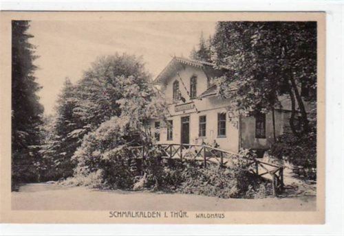 Schmalkalden Schmalkalden mit Waldhaus ungelaufen Gute Erhaltung.