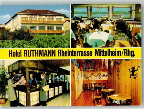 Mittelheim Hotel Ruthmann Rheinterrasse