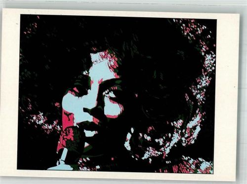 Paris sign. Rancillac, Bernard Diana Ross im Musee d'Art moderne Informationskarte