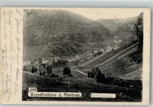Grandfontaine 1916 Feldpost WK i nr. 125 Landsturm-Inf.Batl.