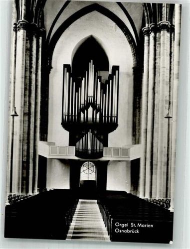 W4500 Osnabrück St. Marien Kirche Kirchenorgel FOTO KEINE AK