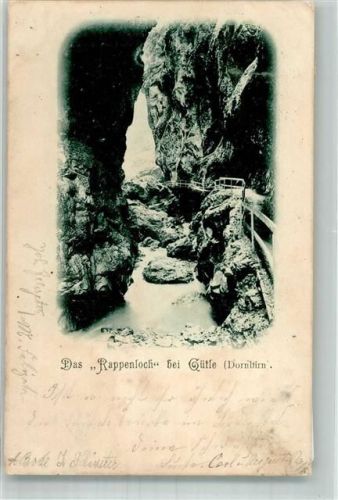Dornbirn 1900 Rappenloch Gütle