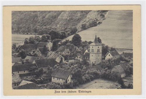 aus dem schönen Thüringen. einige Häuser. Keine Ortsangabe vorhanden ungelaufen Top Erhaltung.