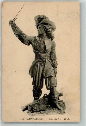 Dunkerque 1912 Denkmal Jean Bart