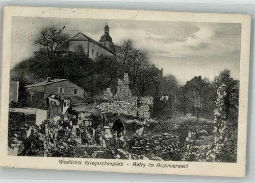 Autry Feldpost WK I Nr. 93 Kirche Uniform