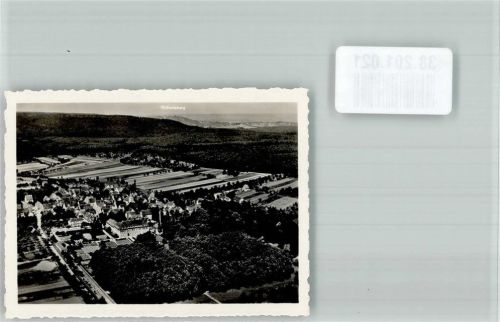 Freudental 1938 Fliegeraufnahme des Ortes mit Schloss Freudental Foto Original aus Archiv eines Ansichtskartenverlags