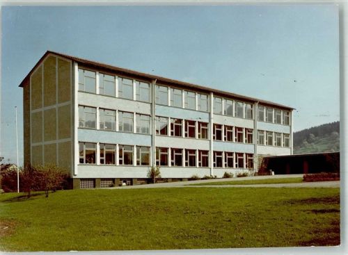 Gingen Schulhaus Foto Original aus Archiv eines Ansichtskartenverlags Ort handschriftlich