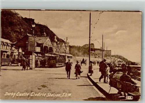 Douglas Bahnhof Castle Electric Station Derby Castle