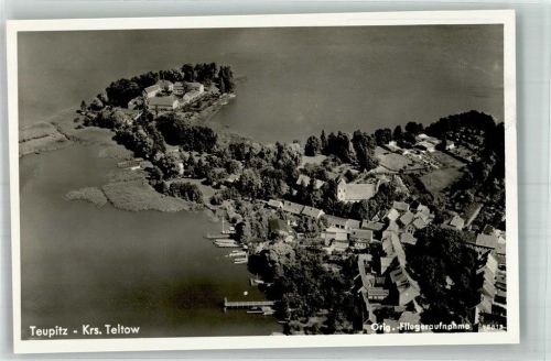 Teupitz Fliegeraufnahme Freigeg. d. R.L.M.