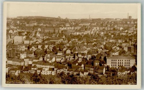 Reichenbach Panorama der Stadt