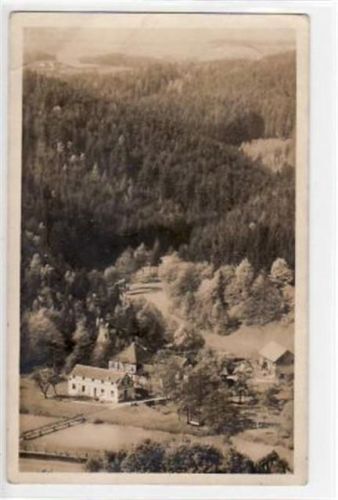 Clodramühle bei Berga a.d. Elster gelaufen, Marke entfernt kleiner Knick oben links und rechts, Rückseite stark fleckig, sonst gut erhalten.