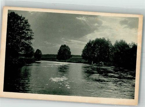 Lötzen An der Krutina Masuren Ort lt. Verlag