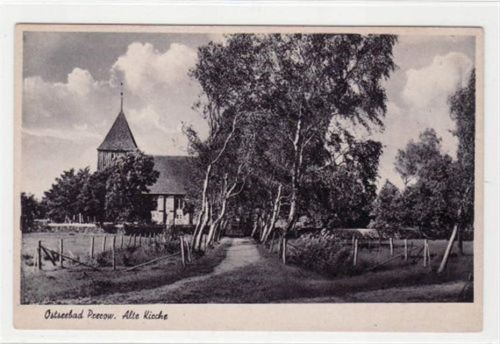 Ostseebad Prerow Ostseebad / Prerow mit alter Kirche ungelaufen Gute Erhaltung.
