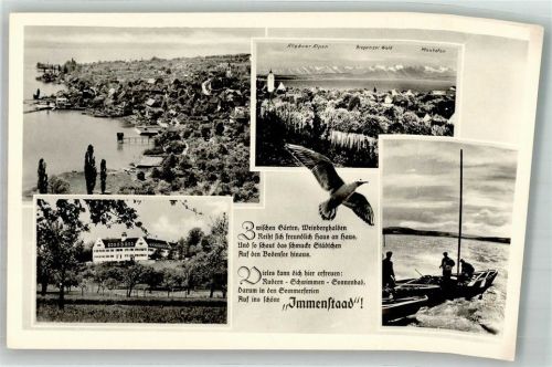 Immenstaad Fliegeraufnahme Ruderboot Alpen Montafon Bregenzer Wald Vogel