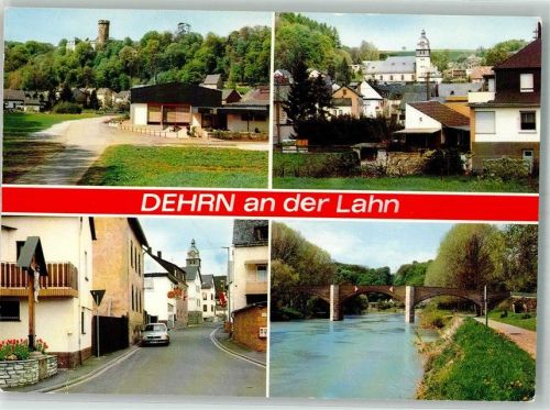 Dehrn Schloss Dehrn Kirche St. Nikolaus Lahnbrücke